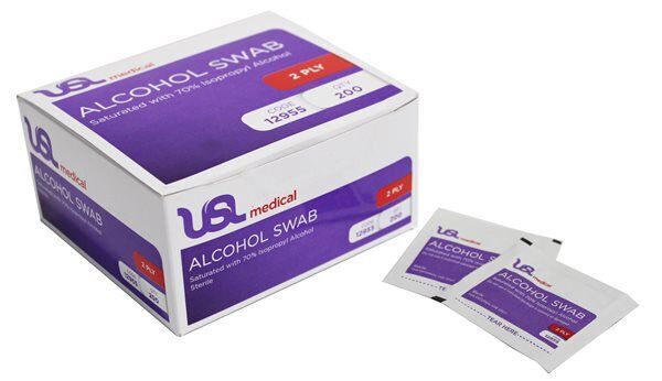 USL Alcohol Swab 70% Isopropyl Alcohol