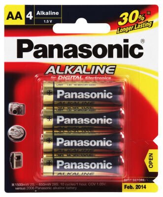 Panasonic AA Alkaline 4s