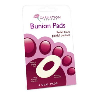 Carnation Bunion Pads 4pk