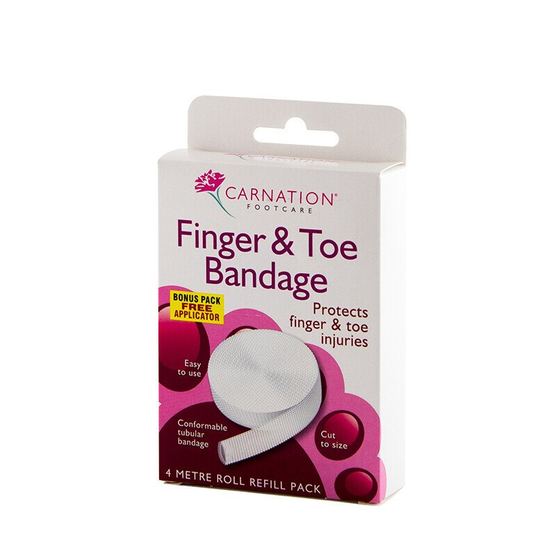 Carnation Finger & Toe Bandage with applicator Health7