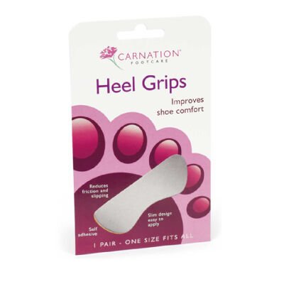 Carnation Heel Grips 1pr