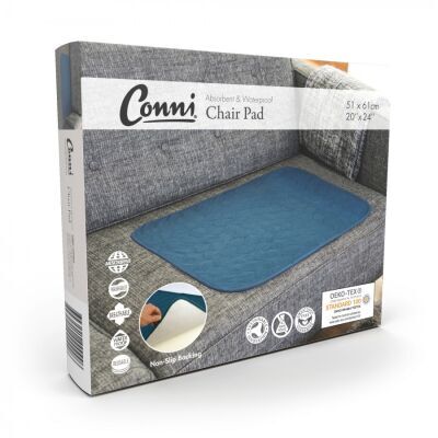 Conni Chair Pad Teal Blue Large