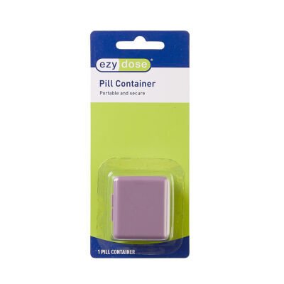 Ezy Dose Indestructo Pill Boxes; Fashion Colors