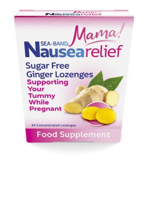 Sea-Band Mama! Anti-Nausea Ginger Lozenge 24's