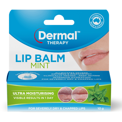 Dermal Therapy Lip Balm Mint 10g