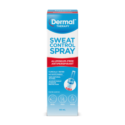 Dermal Therapy Sweat Control Spray 60ml