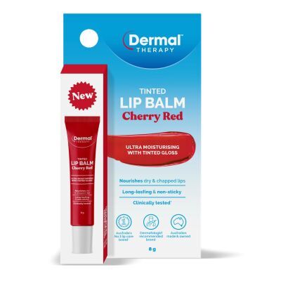 Dermal Therapy Lip Balm Tint Cherry Red