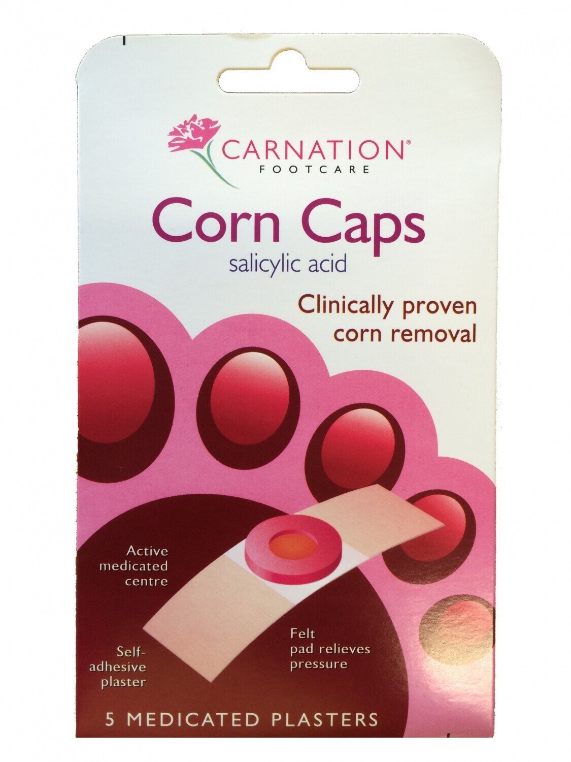 Carnation Corn Cap Plaster 5 per pack Health7
