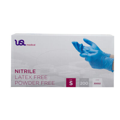 Gloves Nitrile Blue