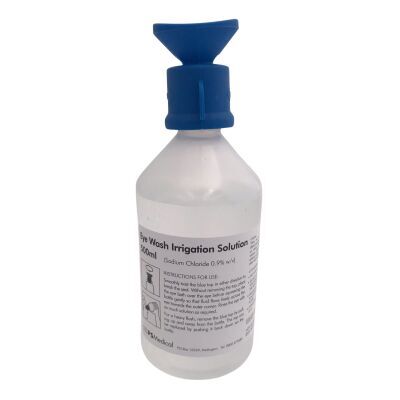 Eye Wash Sodium Chlor 0.9% Irr Solution 500ml