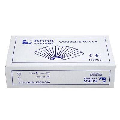 Spatula Wooden 15cm Box100 Non-Sterile