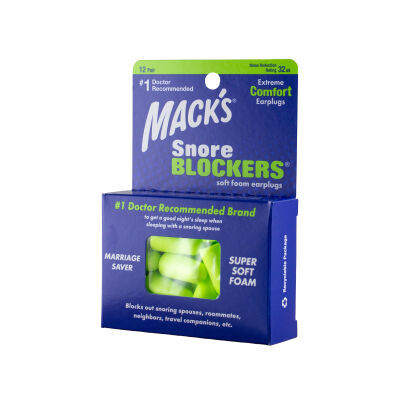Macks Snore Blockers Earplugs 12pr