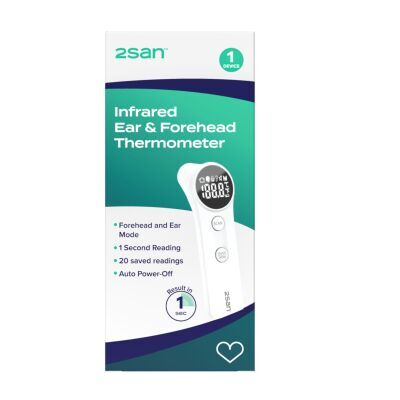 2San Infrared  Ear and Forehead Thermometer